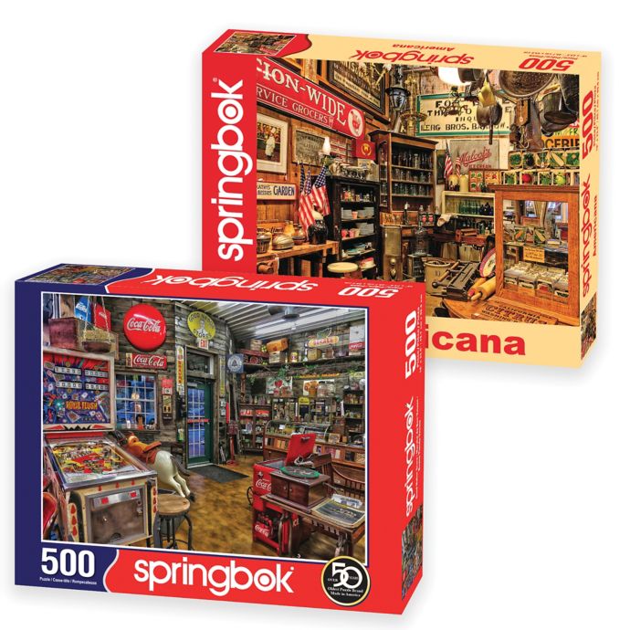 Springbok® Americana 2000Piece Jigsaw Puzzles (Set of 2) Bed Bath