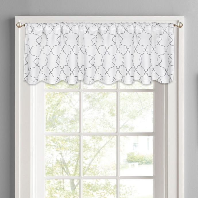 bed bath and beyond lace valances