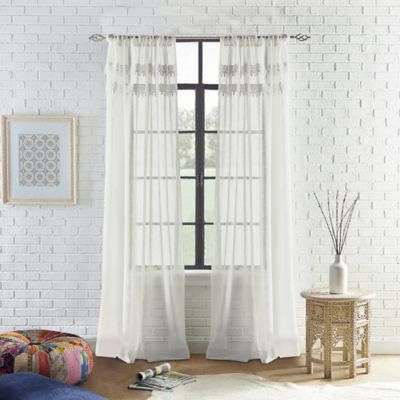 Peri Home Liv Rod-Pocket Window Curtain Panel (Single)