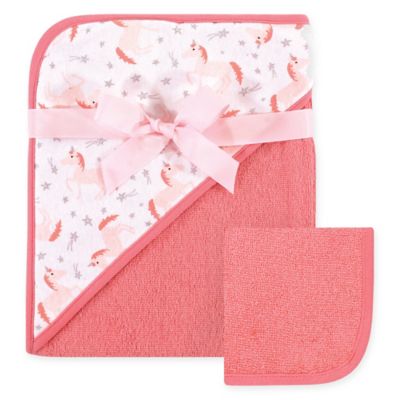 baby towel and washcloth set