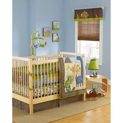 dino crib bedding