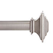 Kenney&reg; Mission Curtain Rod Hardware in Pewter