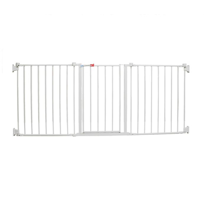 Regalo 30 Metal Extra Wide Span Walk Through Gate 1158 Ds The Home Depot