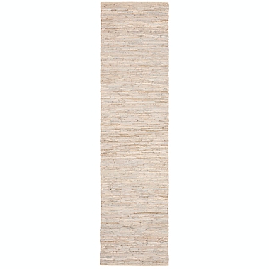 Safavieh Vintage Leather Novella 6&#39; Runner in Beige. View a larger version of this product image.