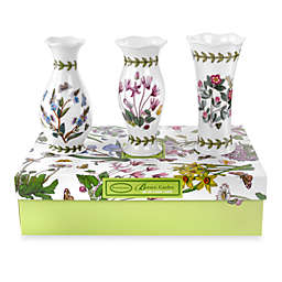 Portmeirion® Botanic Garden 5-Inch Mini Vases (Set of 3)