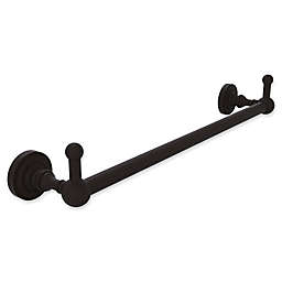 Allied Brass Dottingham 36-Inch Towel Bar with Integrated Hooks