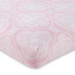 Levtex Baby® Willow Medallion Fitted Crib Sheet in Pink