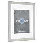 Alternate image 1 for Gallery 8-Inch x 10-Inch Wood Frame in Light Grey