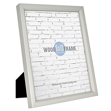 Gallery 8-Inch x 10-Inch Wood Picture Frame in Light Grey. View a larger version of this product image.