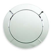ChargeIt! by Jay Round Mirror 13-Inch Charger in Chloe