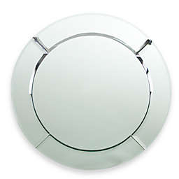 ChargeIt! by Jay Round Mirror 13-Inch Charger in Chloe