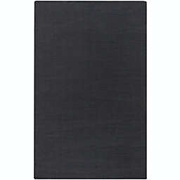 Surya Mystique Solid 3'3 x 5'3 Area Rug in Charcoal