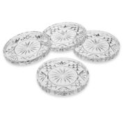 Godinger Dublin Crystal&nbsp;Coasters (Set of 4)