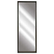 54-Inch x 18-Inch Rectangular Leaner/Wall Mirror in Brown