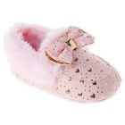 Alternate image 0 for First Steps Size 3-6M Moccassin Slipper in Light Pink