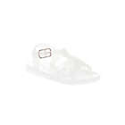 Alternate image 0 for Stepping Stones Size 6-9M Cross Strap Jelly Sandal in Clear