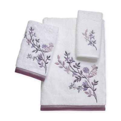 Ivory Details about   Avanti Rosefan 4-Piece Towel Set 