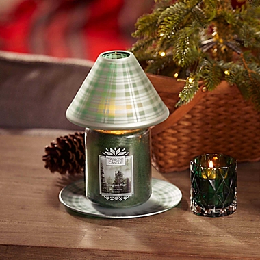 Yankee Candle&reg; Evergreen Mist Large Classic Jar Candle. View a larger version of this product image.