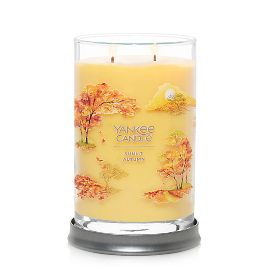 Alternate image 1 for Yankee Candle® Sunlit Autumn Large Tumbler Candle