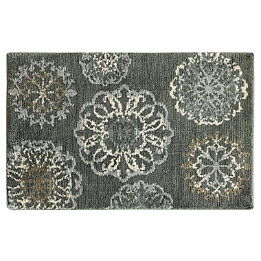 Bacova Cashlon 1&#39;8 x 2&#39;8 Accent Rug in Charcoal. View a larger version of this product image.