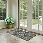 Alternate image 1 for Bacova Cashlon 1&#39;8 x 2&#39;8 Accent Rug in Charcoal