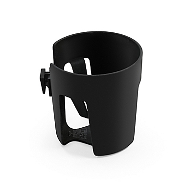 Stokke&reg; Stroller Cup Holder in Black. View a larger version of this product image.