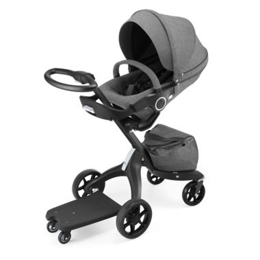 Stokke&reg; Xplory&reg; Sibling Board in Black. View a larger version of this product image.