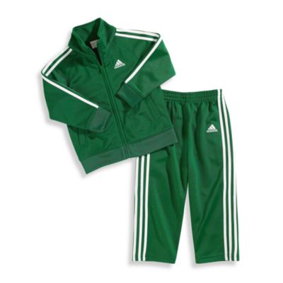 green adidas suit