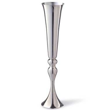 National Tree Company Wedding Trumpet Vase in Silver. View a larger version of this product image.