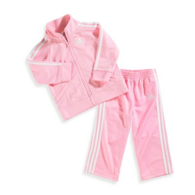 adidas light pink tracksuit