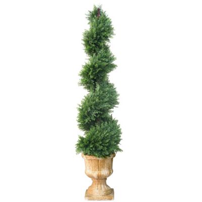 National Tree Artificial 54" Artificial Juniper Slim Spiral