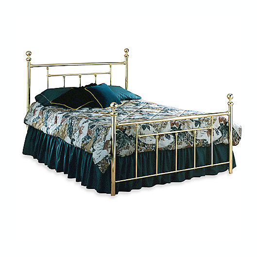 Hilale Chelsea Complete Bed In Brass, Brass Beds Queen Size