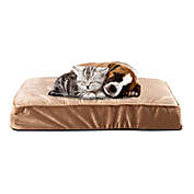 PETMAKER Memory Foam Pet Bed in Brown