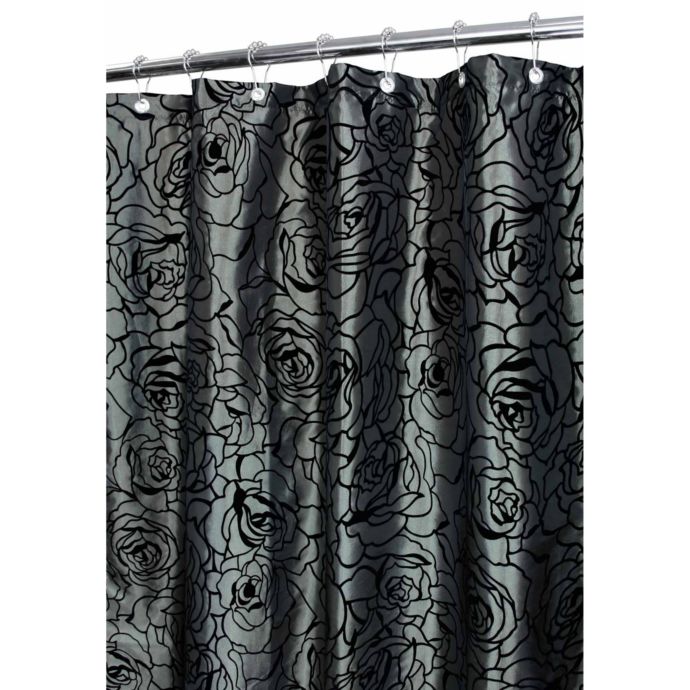 Park B Smith Cabbage Rose 72 Inch X 72 Inch Watershed Shower
