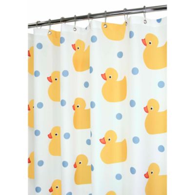 rubber duck shower curtain