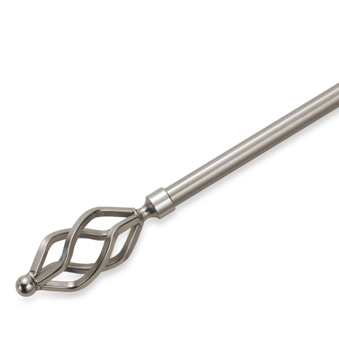 Torch Brushed Nickel Drapery Rod Bed Bath Beyond