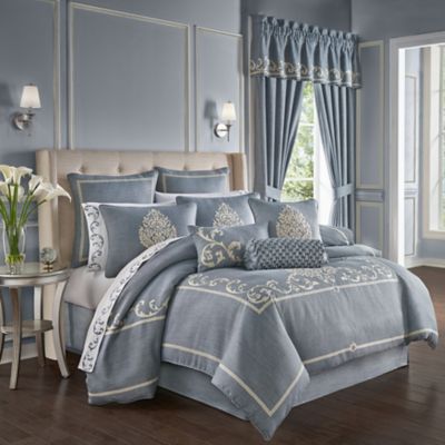 blue comforter sets