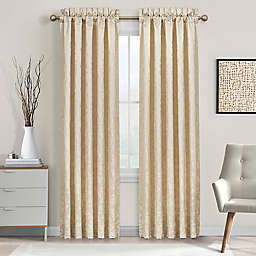 J. Queen New York™ Blossom 2-Pack 84-Inch Rod Pocket Window Curtain Panels in Ivory