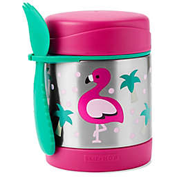 SKIP*HOP® Zoo 2-Piece Flamingo Jar and Spork Set in Pink