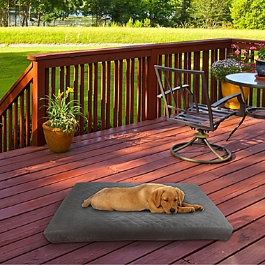 PETMAKER Waterproof Pet Bed in Grey. View a larger version of this product image.