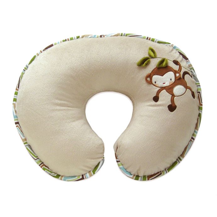 Boppy Luxe Pillow With Reversible Cover In Monkey Bed Bath Beyond