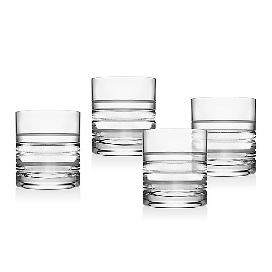 Alternate image 1 for Top Shelf Cirque Double Old Fashioned Glasses (Set of 4)