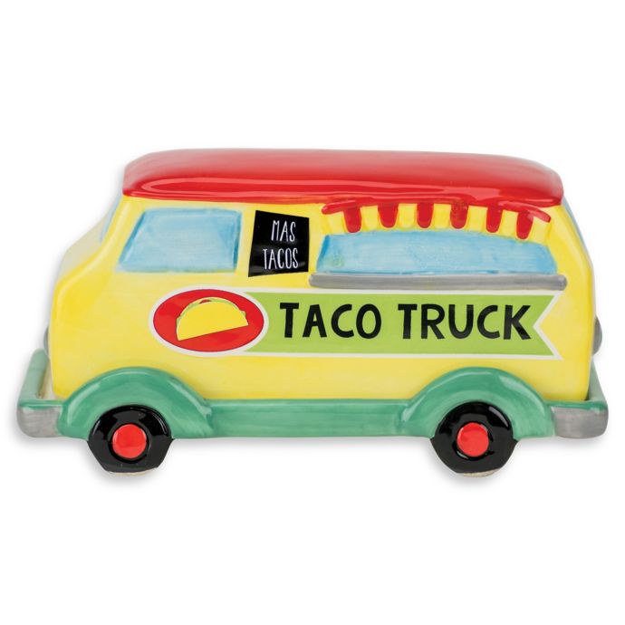 Boston Warehouse Novelty Taco Truck Butter Dish Bed Bath and Beyond