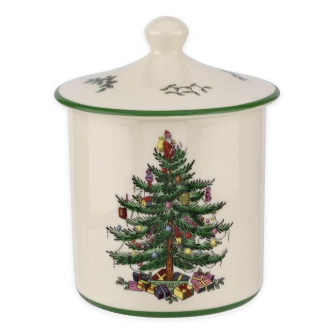 Spode Christmas Tree Canister Bed Bath Beyond