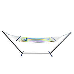 Stansport® Antigua Cotton Double 78-Inch Hammock with Stand