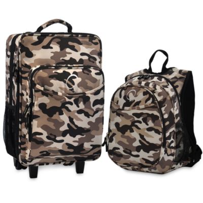 camouflage luggage sets