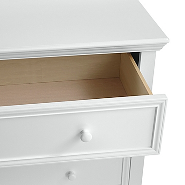Contours&reg; 3-Drawer Dresser in White. View a larger version of this product image.
