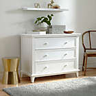 Alternate image 7 for Contours&reg; 3-Drawer Dresser in White