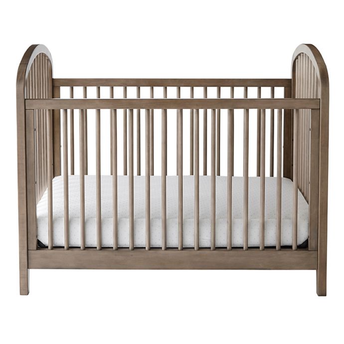 Kolcraft Elston 3 In 1 Convertible Crib In Antique Grey Bed