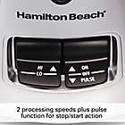 Alternate image 2 for Hamilton Beach&reg; Stack &amp; Snap&trade; 8-Cup Food Processor in Silver